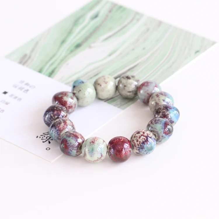 Hot sale Boho DIY Ceramic beads Charm Bracelets drop shipping wholesale Best gift bracelet #1252
Hot sale Boho DIY Ceramic beads Charm Bracelets drop shipping wholesale Best gift bracelet #1252