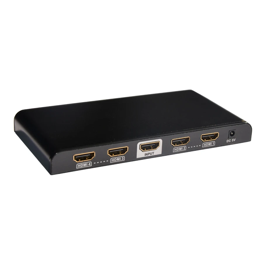 4Kx2K HDMI Splitter 1x4 HDMI splitter+Extender HDMI 1.4 HDMI HUB 1 in 4 out Ultra-HD 3D for TV DVD PC
4Kx2K HDMI Splitter 1x4 HDMI splitter+Extender HDMI 1.4 HDMI HUB 1 in 4 out Ultra-HD 3D for TV DVD PC