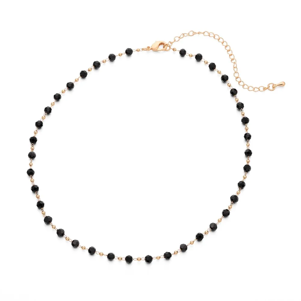 Fashion Choker Red Pink Green Black Crystal Beads Chain Necklaces For Women Luxury Trendy Necklace Wedding Party Jewelry Gifts
Fashion Choker Red Pink Green Black Crystal Beads Chain Necklaces For Women Luxury Trendy Necklace Wedding Party Jewelry Gifts