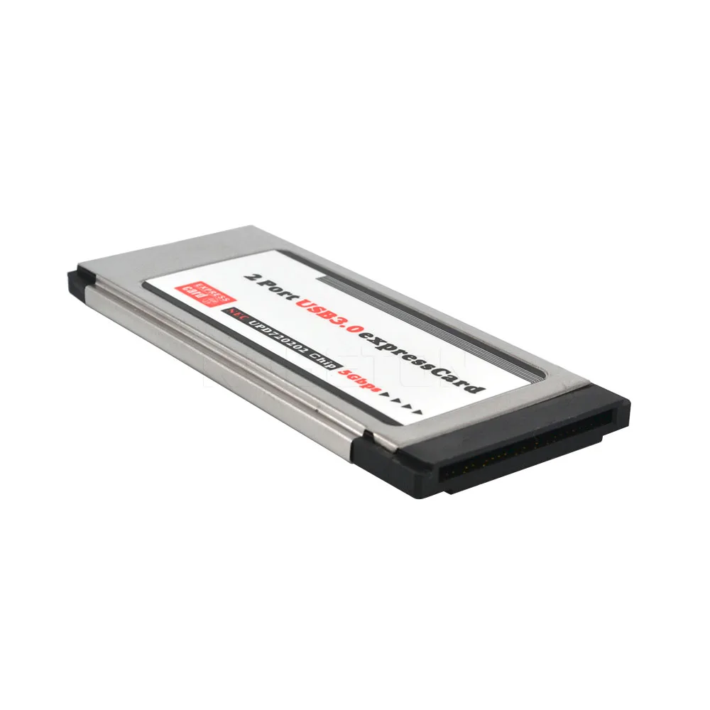 Высокоскоростная express карта Kebidumei expresscard к USB 3 0 2 порта адаптер 34 мм Express card