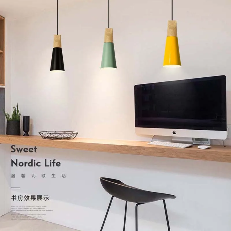 E27 Wood Loft Pendant Lamp Modern Nordic Pendant Lights Modern Nordic Lamp Pendant Light Lamparas De Techo Colgante Moderna
E27 Wood Loft Pendant Lamp Modern Nordic Pendant Lights Modern Nordic Lamp Pendant Light Lamparas De Techo Colgante Moderna