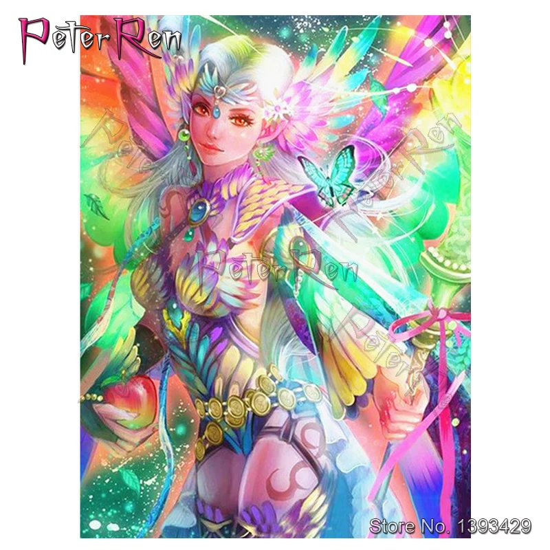 Full Diamond Embroidery Angel Elf Diamond Painting Cartoon girl Square or Round Resin Rhinestone Mosaic Craft Anime beauty Photo
Full Diamond Embroidery Angel Elf Diamond Painting Cartoon girl Square or Round Resin Rhinestone Mosaic Craft Anime beauty Photo