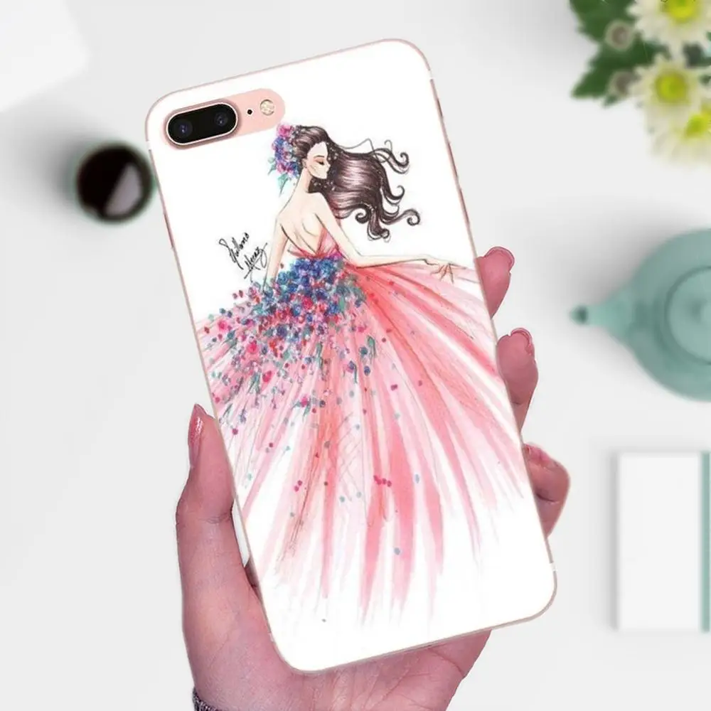 Wedding Dress Girl Soft Skin Painting For Galaxy J1 J2 J3 J330 J4 J5 J6 J7 J730 J8 2015 2016 2017 2018 mini Pro | Мобильные телефоны