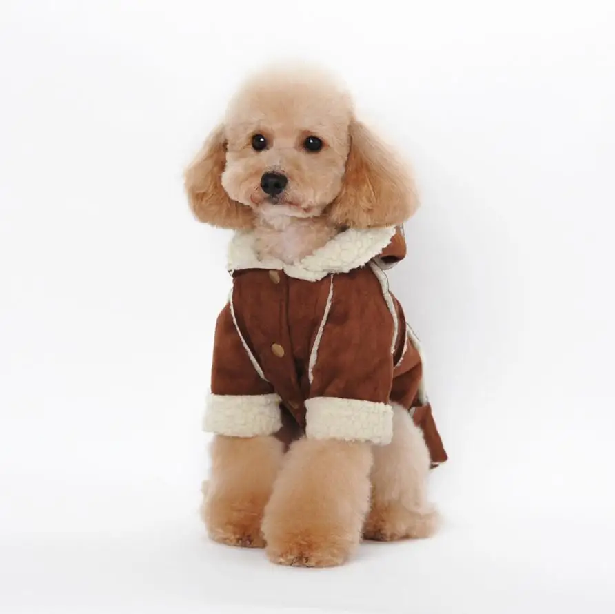 Suede Fabric Dog Clothes Winter Warm clothing For dogs Jacket Pet Dog Coat BW Pet clothing dog vest clothing for pets
Suede Fabric Dog Clothes Winter Warm clothing For dogs Jacket Pet Dog Coat BW Pet clothing dog vest clothing for pets
