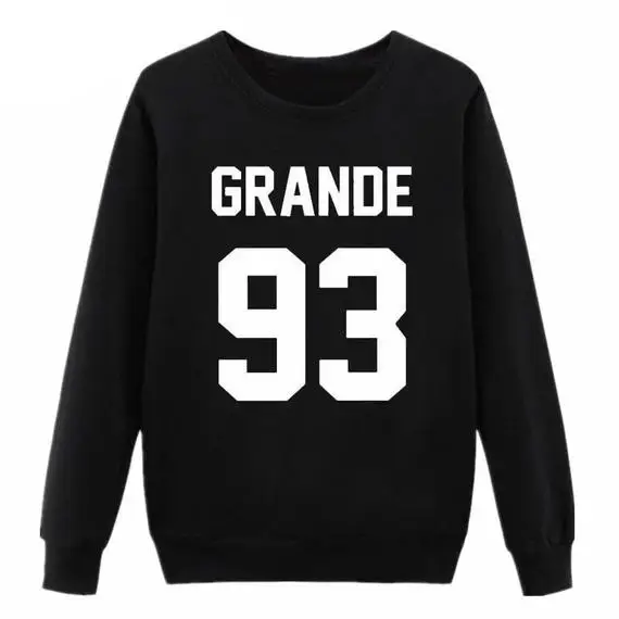 Свитшот Sugarbaby Ariana Grande 93 с длинным рукавом, модные повседневные топы Tumblr с круглым вырезом, джемпер Ariana Grande, модные топы унисекс
Свитшот Sugarbaby Ariana Grande 93 с длинным рукавом, модные повседневные топы Tumblr с круглым вырезом, джемпер Ariana Grande, модные топы унисекс
