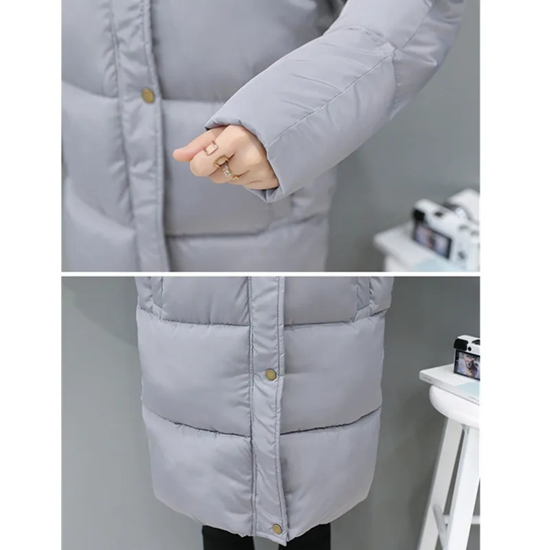 YAGENZ парки Mujer 2018 новая зимняя куртка женское пуховое хлопковое пальто с капюшоном