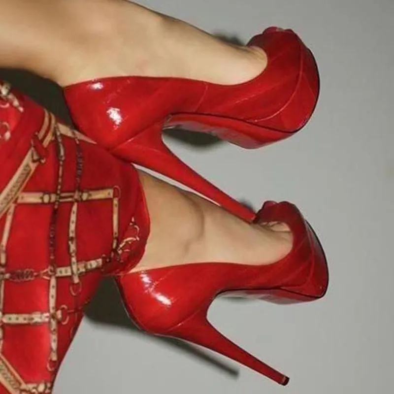 SHOFOO shoes, fashion beautiful women's shoes, red PU, about 14.5 cm high heel shoes, peep toe pumps. SIZE:34-45
SHOFOO shoes, fashion beautiful women's shoes, red PU, about 14.5 cm high heel shoes, peep toe pumps. SIZE:34-45