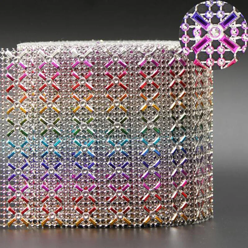 5 Yard\lot Multicolor Plastic Rhinestone Mesh DIY Rhinestone Mesh Plastic Crystal Diamond Mesh Wrap For Wedding Party Home Decor
5 Yard\lot Multicolor Plastic Rhinestone Mesh DIY Rhinestone Mesh Plastic Crystal Diamond Mesh Wrap For Wedding Party Home Decor