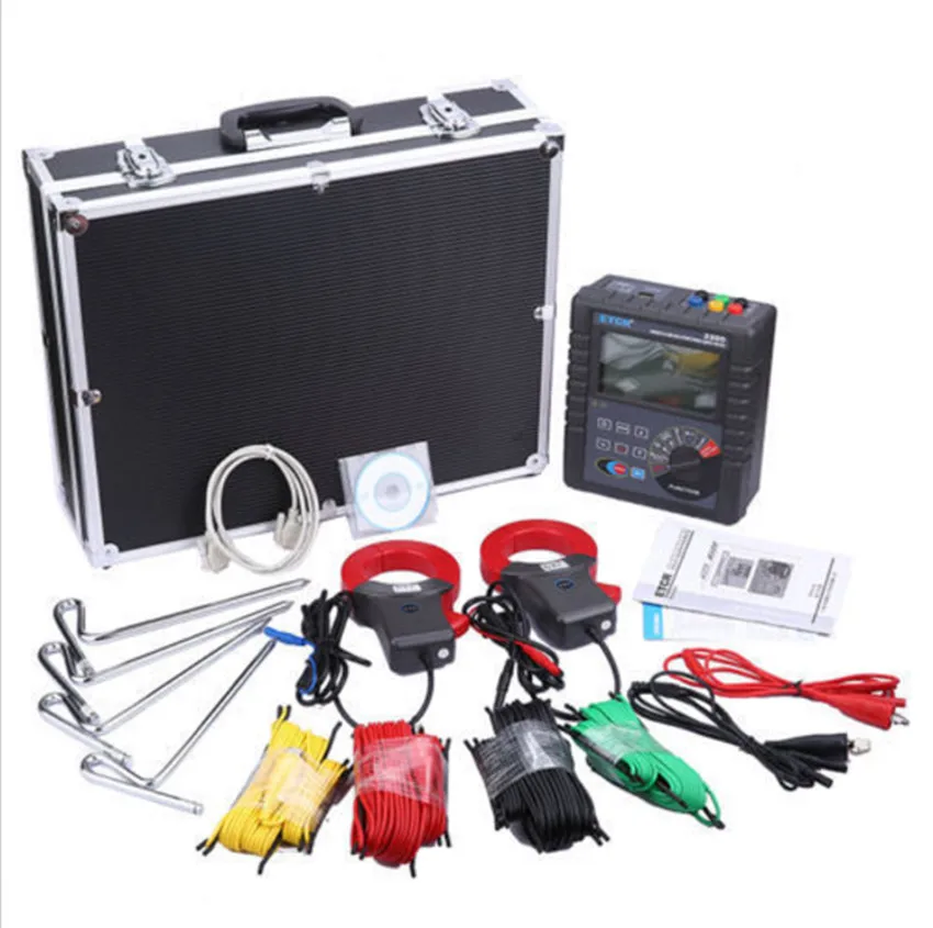 New ETCR3200 Double Clamp earth Grounding Resistance Tester High quality NE
New ETCR3200 Double Clamp earth Grounding Resistance Tester High quality NE