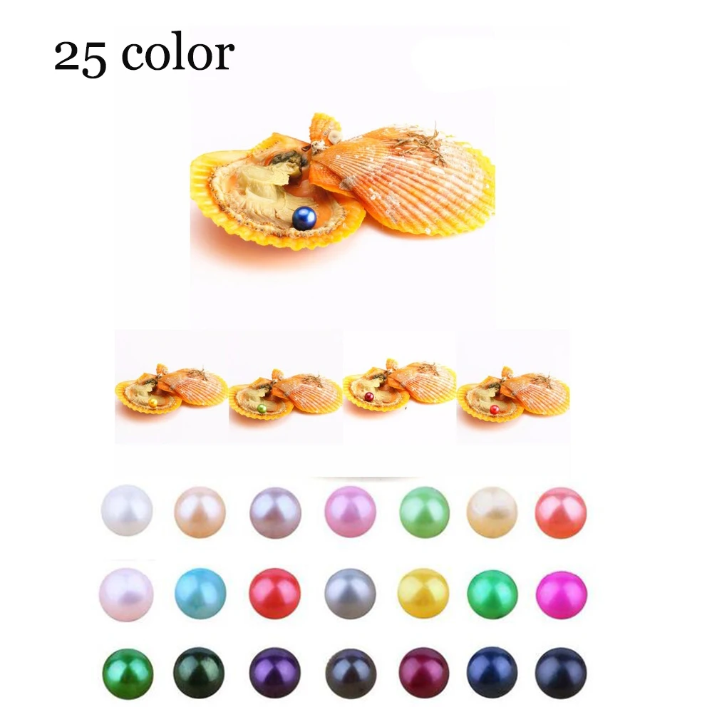 Free shipping 2018 DIY 20pcs Mixed 25 colors Red Shell Akoya single pearls oysters, 6-8mm Seawater pearls, packed individually
Free shipping 2018 DIY 20pcs Mixed 25 colors Red Shell Akoya single pearls oysters, 6-8mm Seawater pearls, packed individually