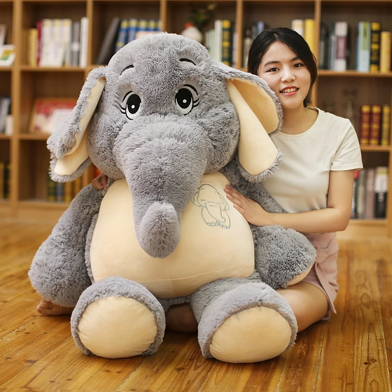 1pc Giant Plush Elephant Toys Soft Stuffed Big Ears Elephant Plush Animal Toys For Children Christmas Gift For Children
1pc Giant Plush Elephant Toys Soft Stuffed Big Ears Elephant Plush Animal Toys For Children Christmas Gift For Children