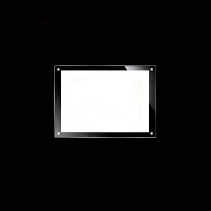 (GT4156-5inch) Advertising Plexiglass High Quality Acrylic A6 Photo Frame 5" Wall Mounted Picture Frame
(GT4156-5inch) Advertising Plexiglass High Quality Acrylic A6 Photo Frame 5" Wall Mounted Picture Frame