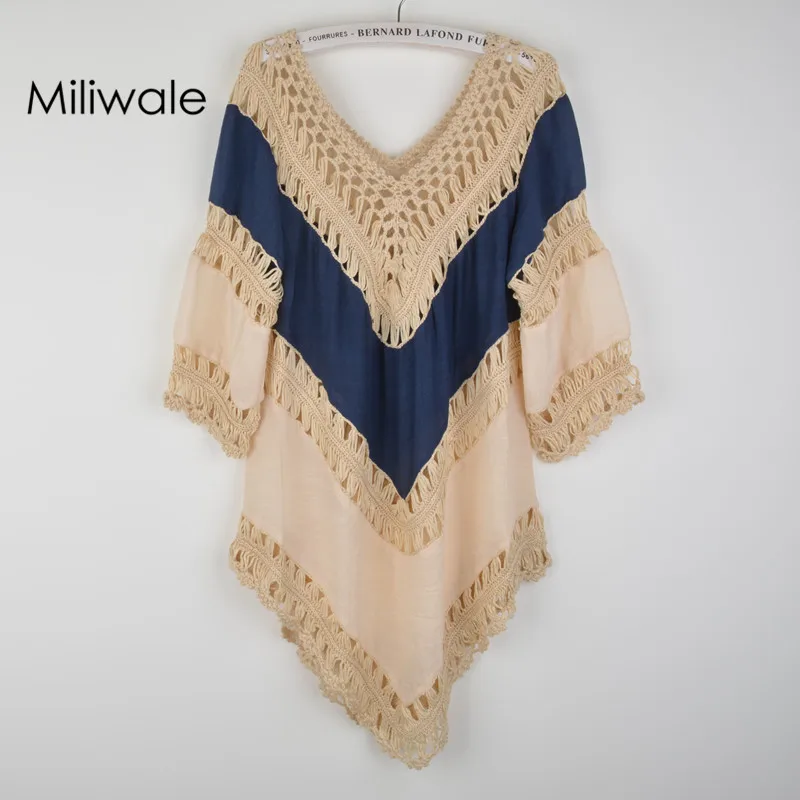 New arrival spring summer big size loose blouse hand made crochet hollow out pullover cotton half sleeve women shirt 1400
New arrival spring summer big size loose blouse hand made crochet hollow out pullover cotton half sleeve women shirt 1400