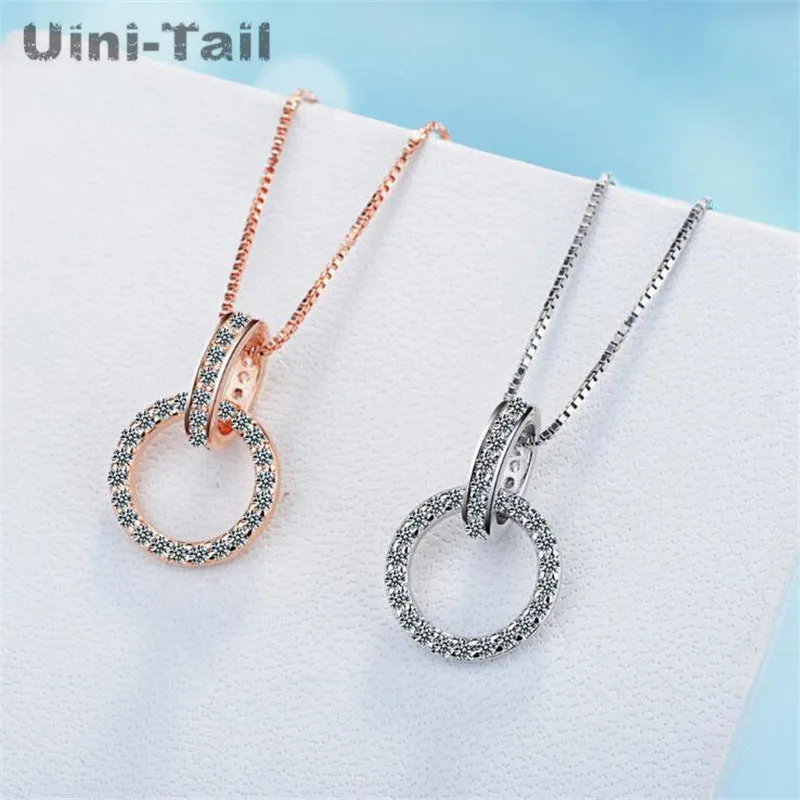 Uini-Tail Горячее предложение новое ожерелье из стерлингового серебра 925 пробы с
