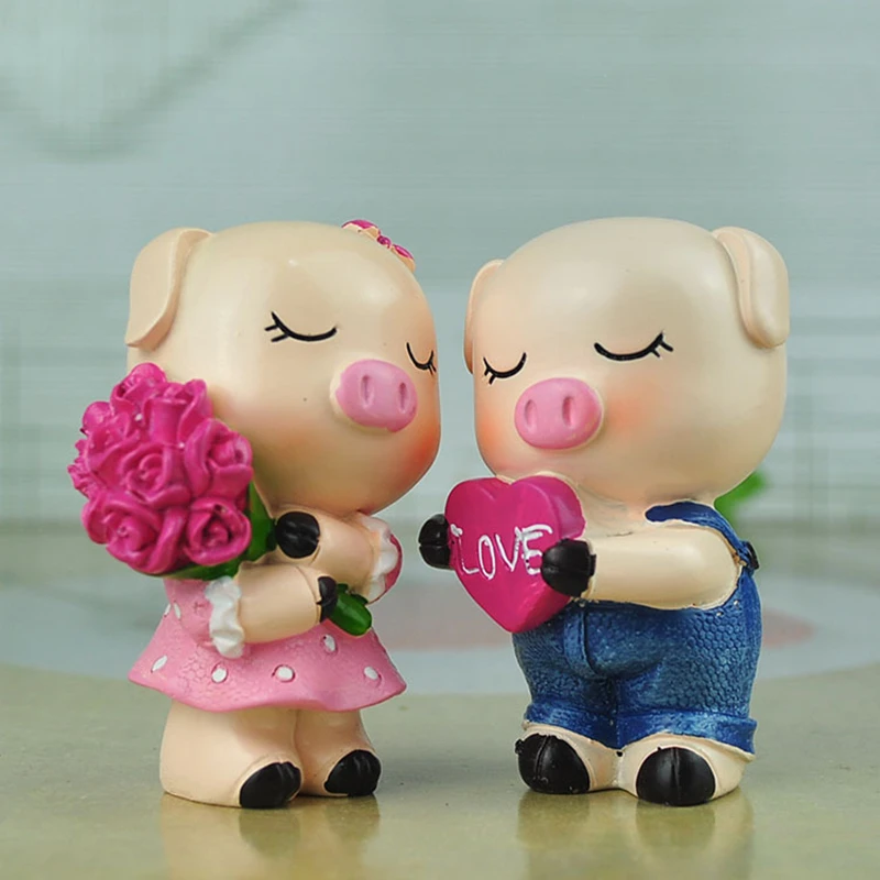 Action Figure 3.1'' Resin Lovely Pig Figurine Creative Crafts Pig Lover Miniatures Animal Cartoon Statue For Home Decor Wedding
Action Figure 3.1'' Resin Lovely Pig Figurine Creative Crafts Pig Lover Miniatures Animal Cartoon Statue For Home Decor Wedding
