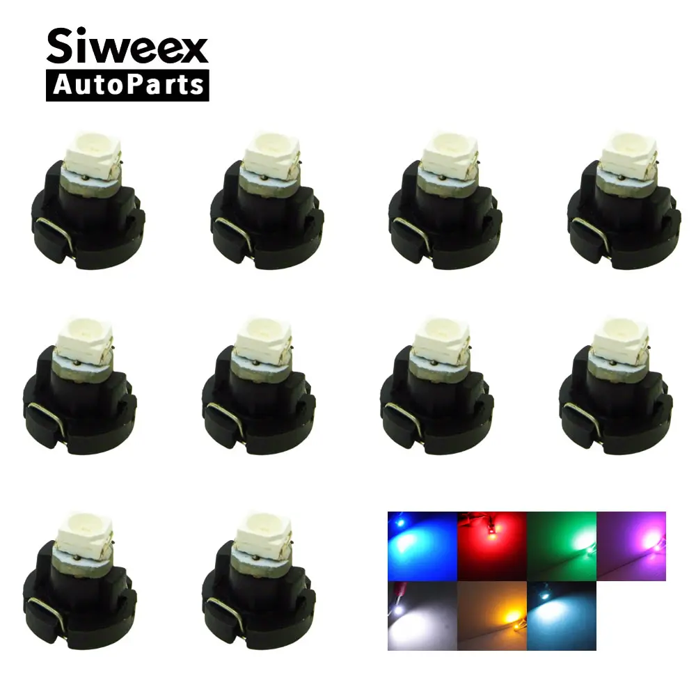 10x T3 LED 3528 SMD Car Cluster Gauges Dashboard White Ice Blue Red Pink Green Instruments Panel Light Neo Wedge Bulbs
10x T3 LED 3528 SMD Car Cluster Gauges Dashboard White Ice Blue Red Pink Green Instruments Panel Light Neo Wedge Bulbs