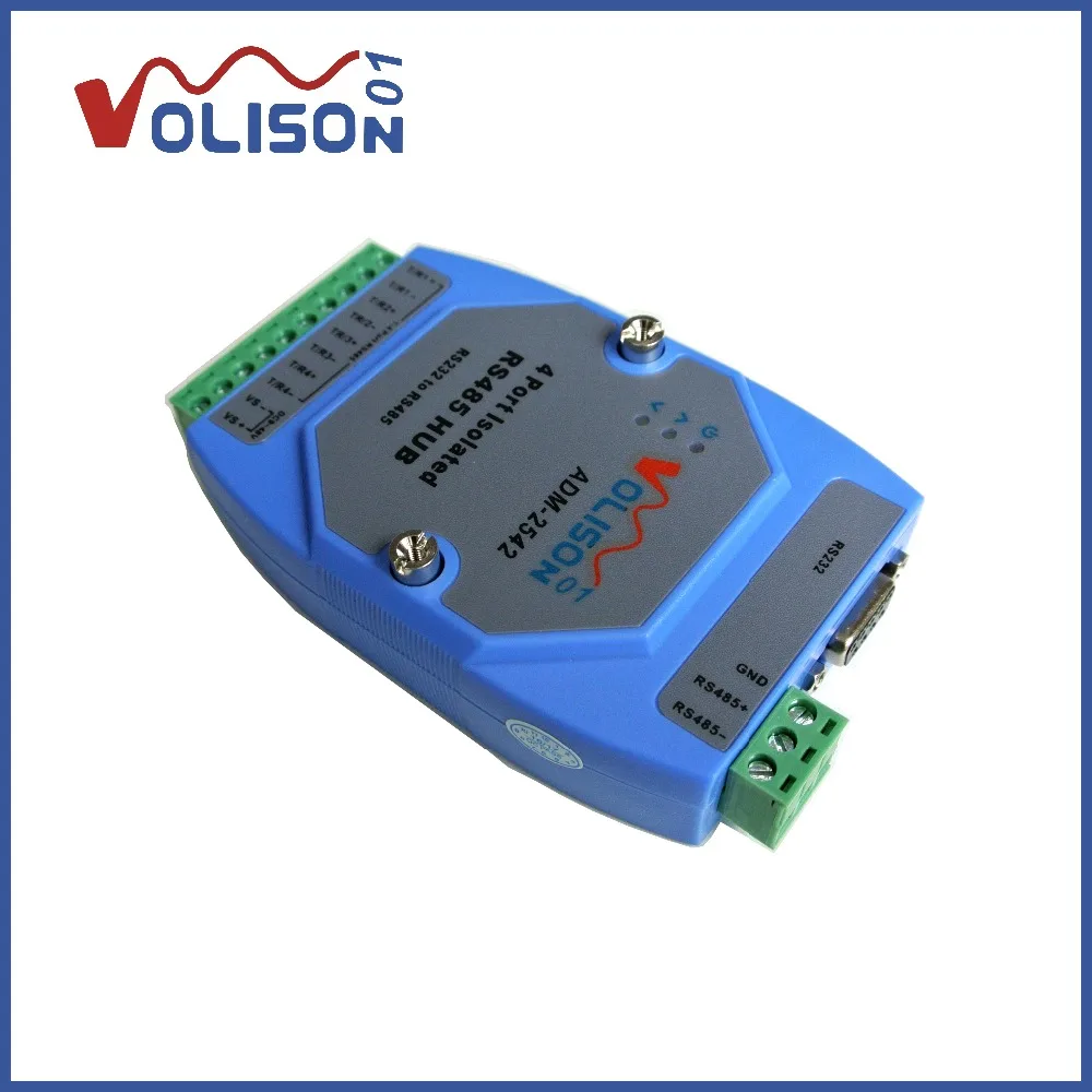 Four route isolation 485 hub 4 RS485 distributor 1 points 4 shared device repeater support RS232
Four route isolation 485 hub 4 RS485 distributor 1 points 4 shared device repeater support RS232