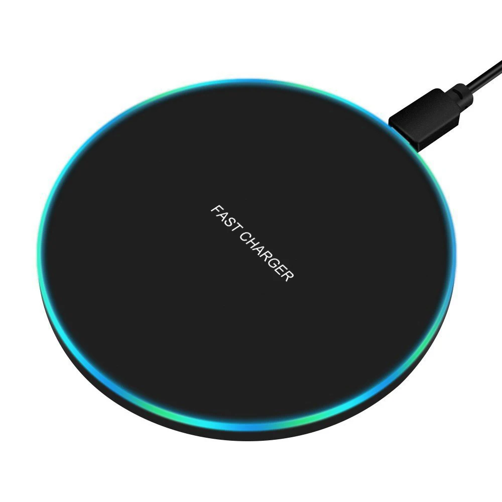 10W Fast Wireless Charger For Samsung Galaxy S9/S9+ S8 S7 Note 9 S7 Edge USB Qi Charging Pad for iPhone XS Max XR X 8 Plus
10W Fast Wireless Charger For Samsung Galaxy S9/S9+ S8 S7 Note 9 S7 Edge USB Qi Charging Pad for iPhone XS Max XR X 8 Plus