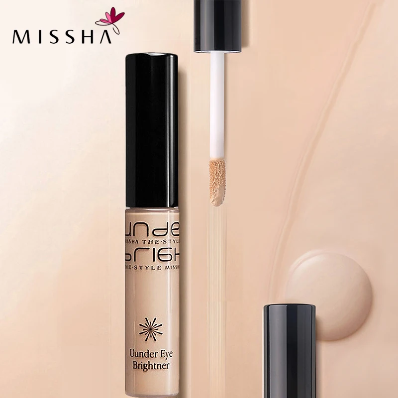 MISSHA Eye Concealer Cream Makeup Concealer Liquid Convenient Makeup Brushes foundation Korean Cosmetics
MISSHA Eye Concealer Cream Makeup Concealer Liquid Convenient Makeup Brushes foundation Korean Cosmetics