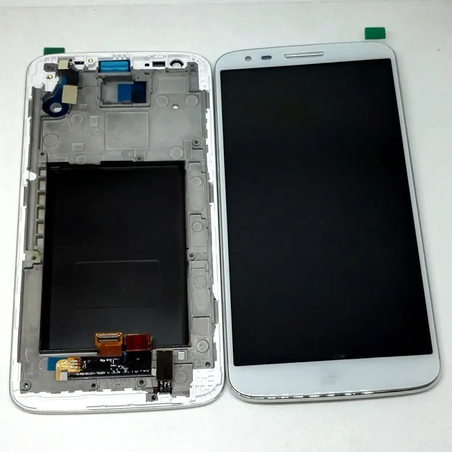 Фото ЖК экран для Lg G2 F320 f320L с сенсорным стеклом дигитайзер + рамка в сборе Замена