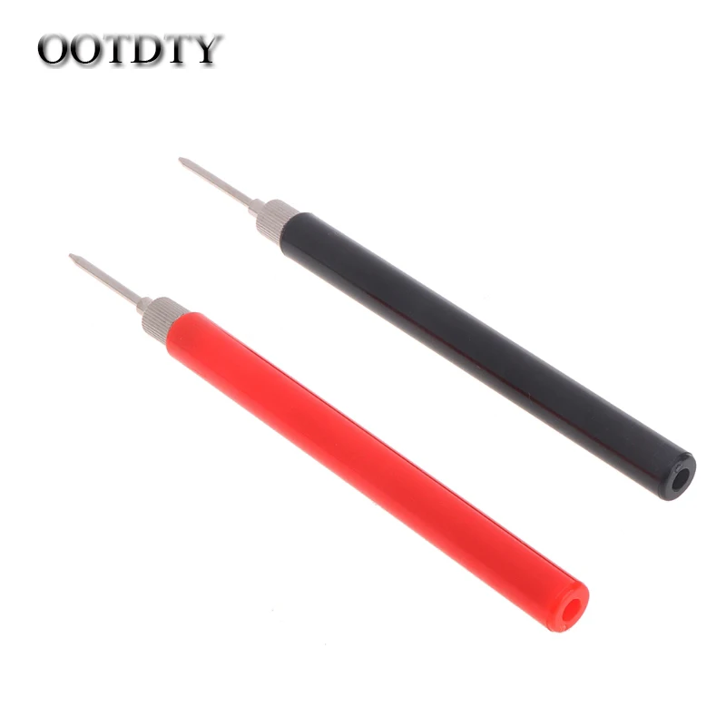 OOTDTY 2Pcs Spring Test Probe Tip Insulated Hook Wire Connector Lead Pin for Multimeter dorp shipping
OOTDTY 2Pcs Spring Test Probe Tip Insulated Hook Wire Connector Lead Pin for Multimeter dorp shipping