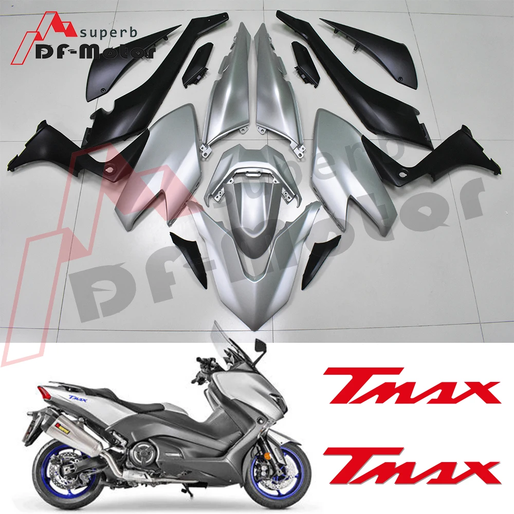 Motorcycle Tmax Fairing ABS Plastic Injection Tmax530 Fairing Kit Bodywork Bolts for Yamaha Tmax 530 2017 2018 2019 Matte silver
Motorcycle Tmax Fairing ABS Plastic Injection Tmax530 Fairing Kit Bodywork Bolts for Yamaha Tmax 530 2017 2018 2019 Matte silver