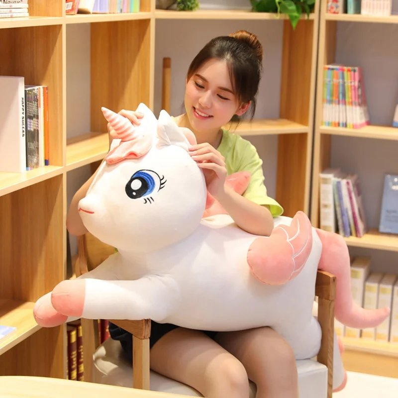New lovely Unicorn Plush Toy Soft Stuffed Popular Cartoon Unicorn Dolls Animal Horse Toy High Quality Toys For Children Girls
New lovely Unicorn Plush Toy Soft Stuffed Popular Cartoon Unicorn Dolls Animal Horse Toy High Quality Toys For Children Girls