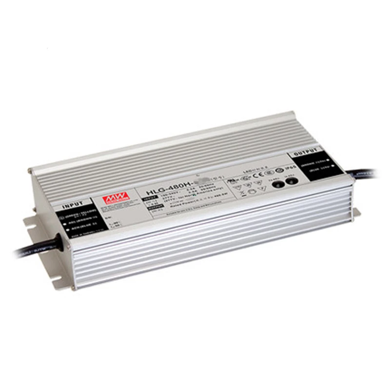 Meanwell HLG-480H-42B 42V 11.4A waterproof power supply 11.4A current adjustable LED driver for street light lighting
Meanwell HLG-480H-42B 42V 11.4A waterproof power supply 11.4A current adjustable LED driver for street light lighting