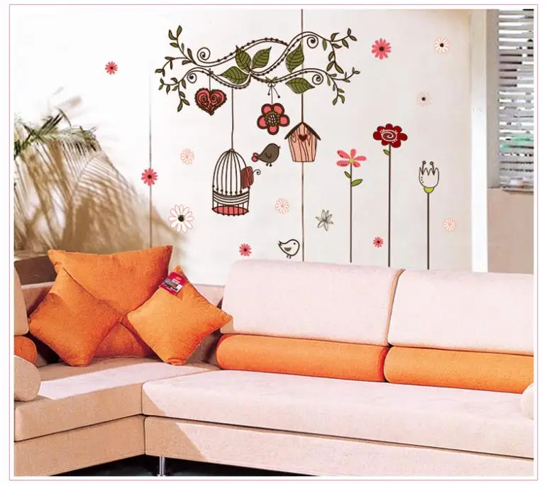 The little bird's nest zy7102 PVC wall post 7096 bedroom a sitting room cartoon children room not free shipping
The little bird's nest zy7102 PVC wall post 7096 bedroom a sitting room cartoon children room not free shipping