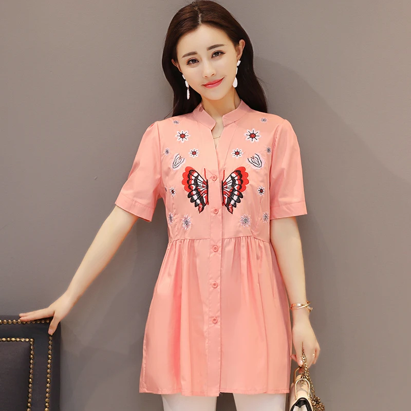 New Maternity Blouses OL Style Cotton Embroidery Shirt for Pregnant Women Pregnancy Maternity Business Blouses Maternity Clothes
New Maternity Blouses OL Style Cotton Embroidery Shirt for Pregnant Women Pregnancy Maternity Business Blouses Maternity Clothes