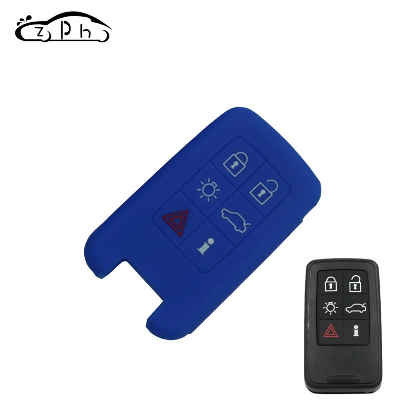 6 Buttons Car Key Silicone Case Key Cover for Volvo V40 S80 XC60 S60L V60 XC90 V70 S40 Keyless FOB Protection Accessories
6 Buttons Car Key Silicone Case Key Cover for Volvo V40 S80 XC60 S60L V60 XC90 V70 S40 Keyless FOB Protection Accessories