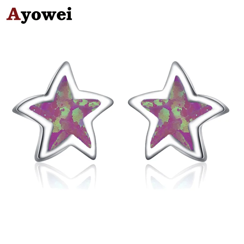 Женские серьги-гвоздики Ayowei, сережки-гвоздики с розовым огненным опалом, ювелирное изделие, ювелирное изделие
Женские серьги-гвоздики Ayowei, сережки-гвоздики с розовым огненным опалом, ювелирное изделие, ювелирное изделие