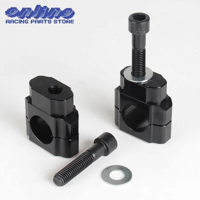 M12 Billet CNC Aluminum 7/8" To 1-1/8" 28mm Motorcycle Dirt Bike ATV Handlebar bar mount Fat Bar Riser Clamps Mounts
M12 Billet CNC Aluminum 7/8" To 1-1/8" 28mm Motorcycle Dirt Bike ATV Handlebar bar mount Fat Bar Riser Clamps Mounts