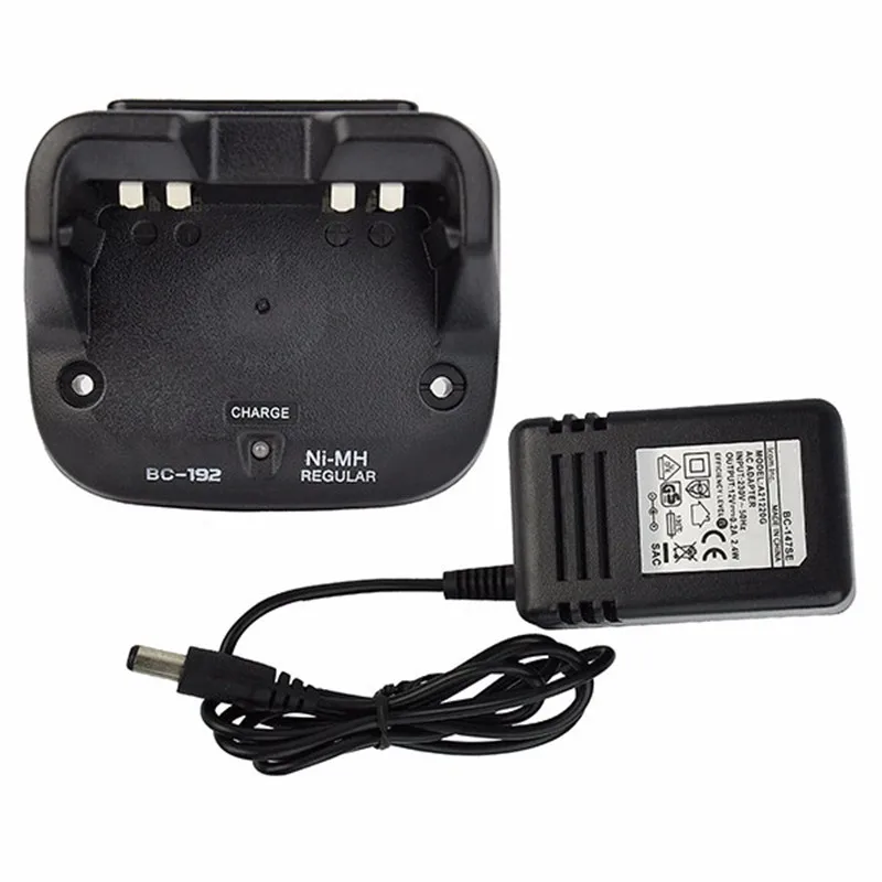NEW Charger BC-192 for Radio Walkie Talkie IC-F3011 F4011 F3101D F4101D V80 T70 F3002 F4002 IC-F27SR for Ni-MH BP-264 Battery
NEW Charger BC-192 for Radio Walkie Talkie IC-F3011 F4011 F3101D F4101D V80 T70 F3002 F4002 IC-F27SR for Ni-MH BP-264 Battery
