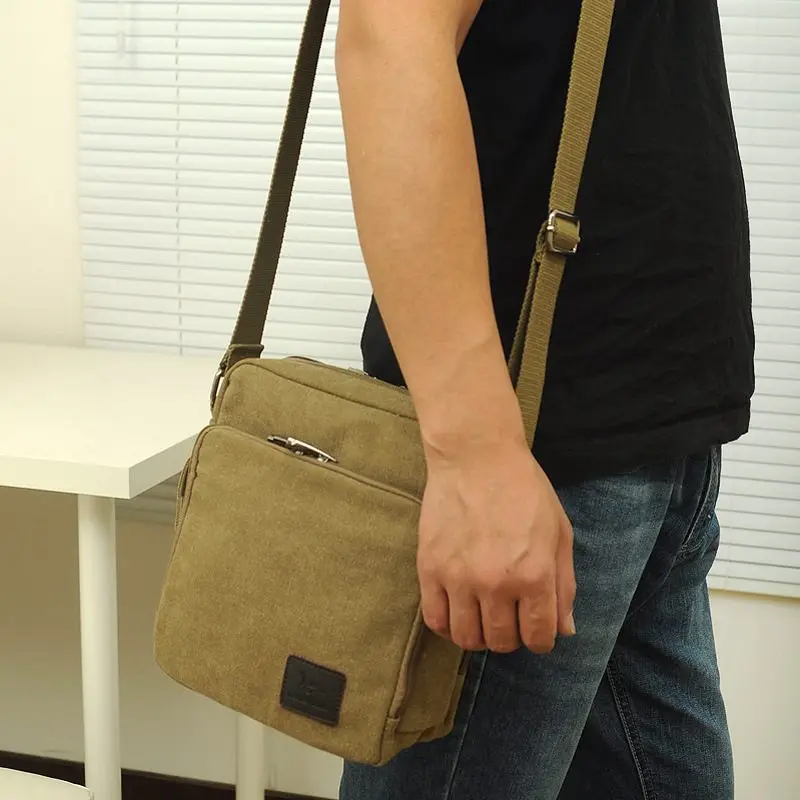 2020 High Quality Men Canvas Bag Casual Travel Men's Crossbody Shoulder Bag Multifunction Luxury Men Messenger Bags L42
2020 High Quality Men Canvas Bag Casual Travel Men's Crossbody Shoulder Bag Multifunction Luxury Men Messenger Bags L42
