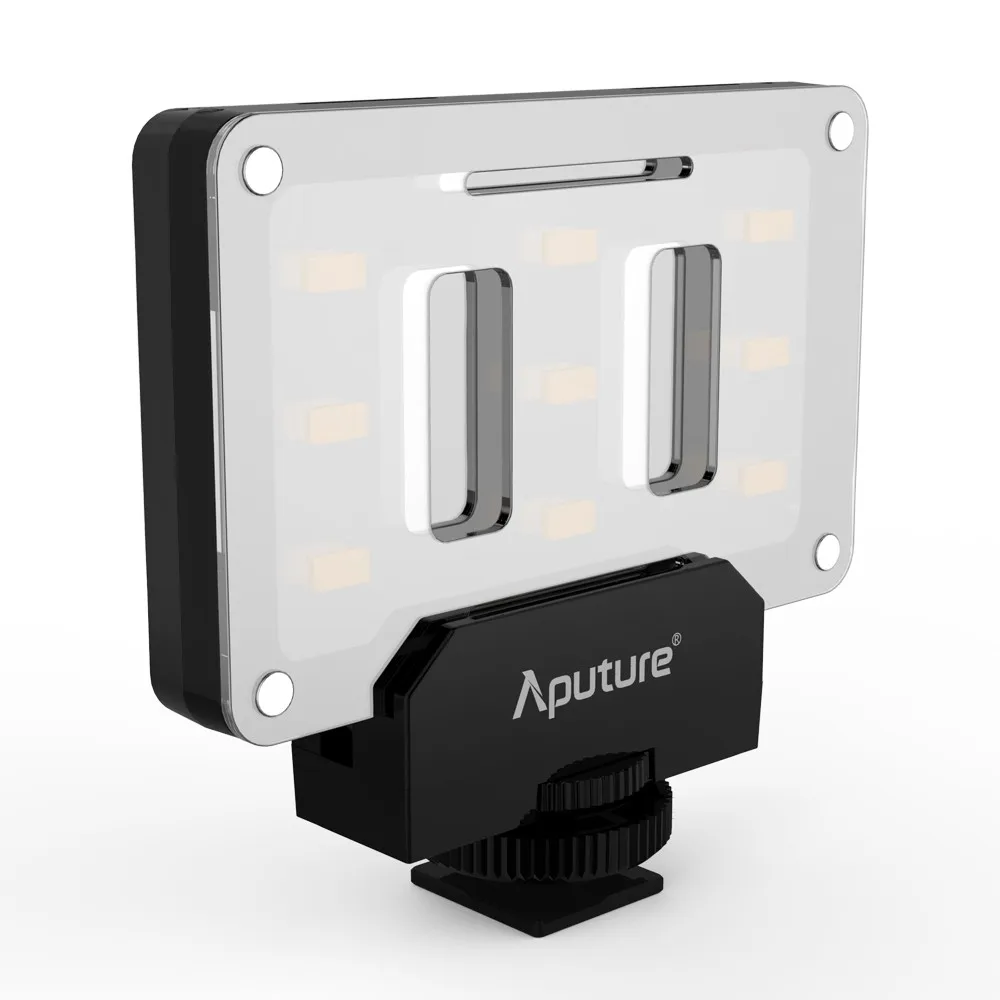 

Aputure AL-M9 Lighting Up Pocket Sized LED CRI/TLCI 95+ 9 SMD bulbs 9 Steps Dimming 5500K for Sony Canon Nikon Camera etc