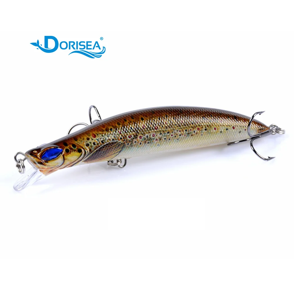 DORISEA 1PCS 12.3cm 15g Fishing Lure Hard Plastic ABS 3D Eyes Fishing Wobblers Crankbait VIB Topwater Fishing Minnow
DORISEA 1PCS 12.3cm 15g Fishing Lure Hard Plastic ABS 3D Eyes Fishing Wobblers Crankbait VIB Topwater Fishing Minnow