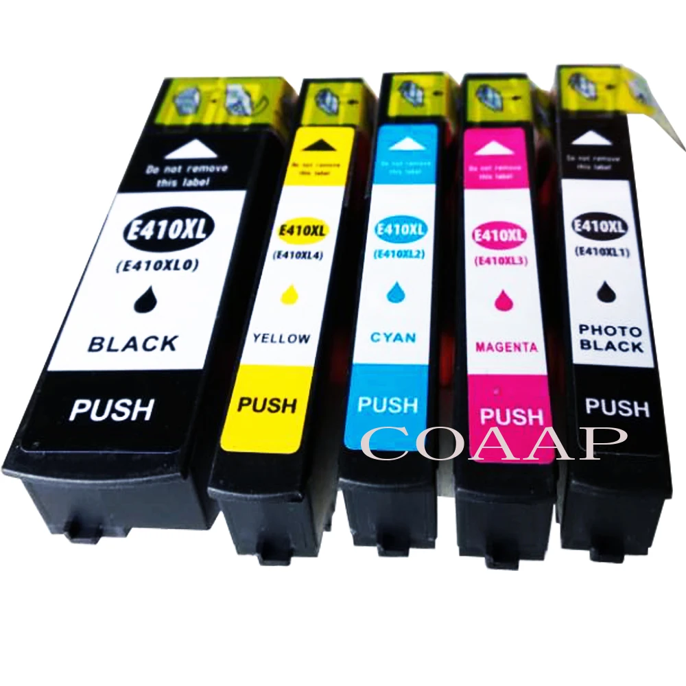 

5x Compatible T410 XL Ink Cartridge for EPSON Expression Premium XP-530 XP-640 XP-645 XP-630 XP-635 XP-830 XP-900 Printer T410XL