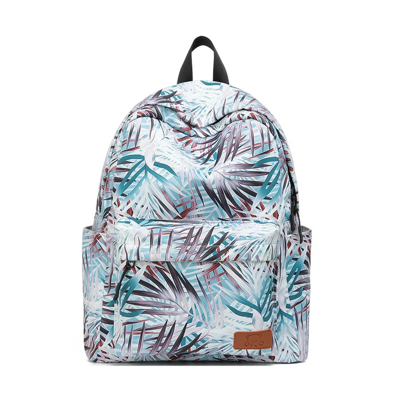 2019 парусиновая Студенческая сумка для отдыха рюкзак ноутбука Женская Mochila