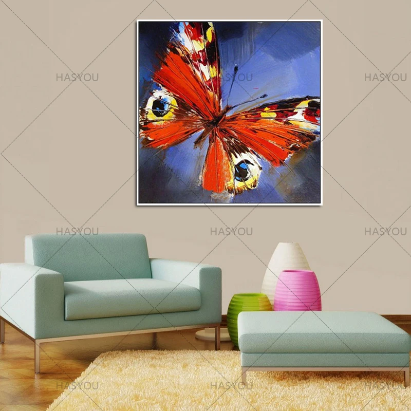 Handmade Abstract Adorable Blue Butterfly Art Oil Painting On Canvas Animal Paintings For Living Room Decor Modern Art Pictures
Handmade Abstract Adorable Blue Butterfly Art Oil Painting On Canvas Animal Paintings For Living Room Decor Modern Art Pictures