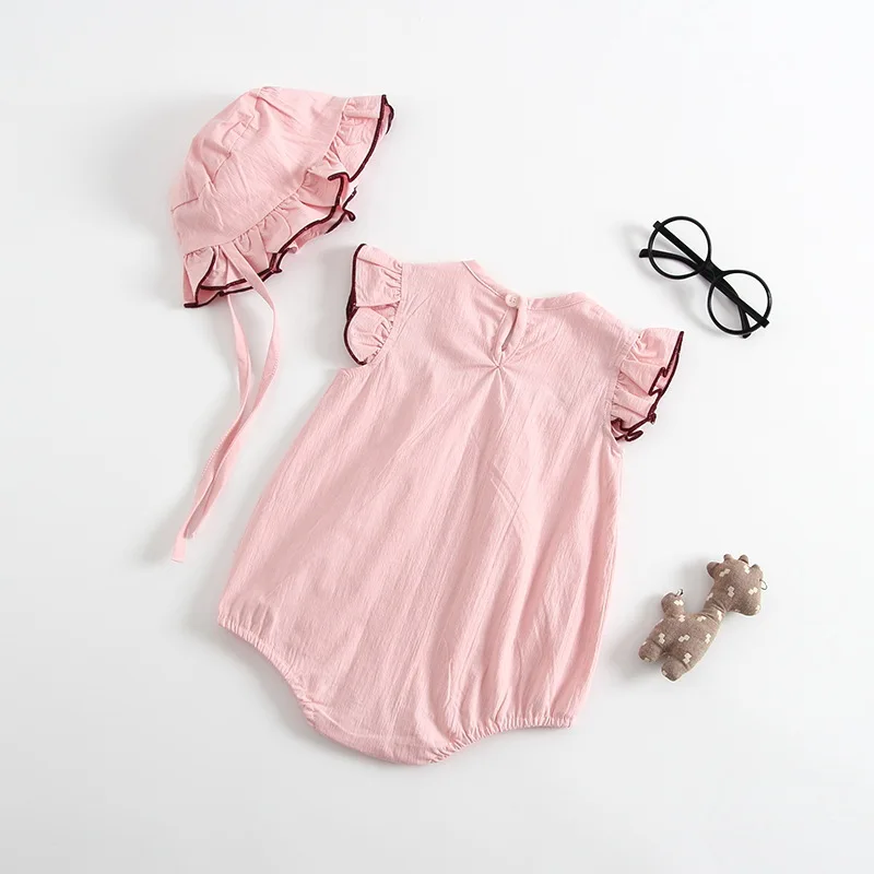 wholesale New baby Girls Sweet Romper+hat 2pcs fashion beautiful Rompers infant girl summer clothing newborns body clothes
wholesale New baby Girls Sweet Romper+hat 2pcs fashion beautiful Rompers infant girl summer clothing newborns body clothes