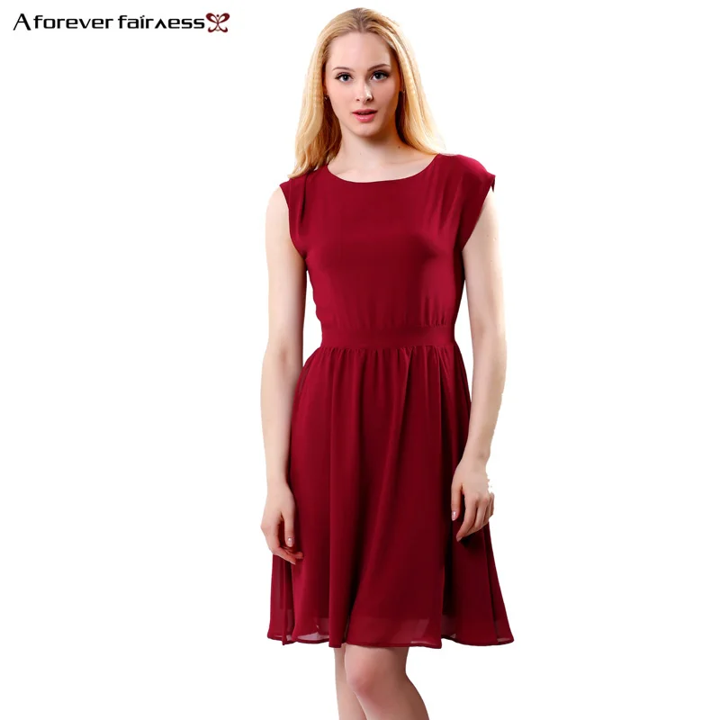 A Forever 2019News Fashion Women Dress High Waist Brief Casual Chiffon Sleeveless Pleated Dress O Neck Women Dress AFF1067
A Forever 2019News Fashion Women Dress High Waist Brief Casual Chiffon Sleeveless Pleated Dress O Neck Women Dress AFF1067