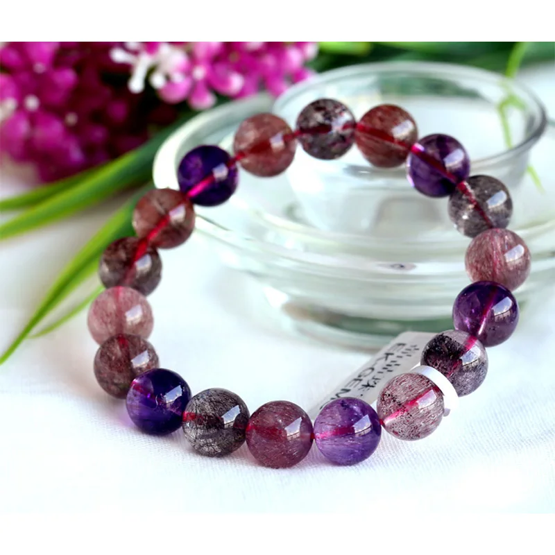 High Quality Natural Genuine Multi Colors Mix Super Seven 7 Finish Stretch Bracelet Round Big Beads Melody Stone 11mm
High Quality Natural Genuine Multi Colors Mix Super Seven 7 Finish Stretch Bracelet Round Big Beads Melody Stone 11mm