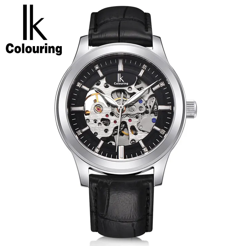 IK COLOURING Men Automatic Watch, Men's Business Analog Auto Self Wind Mechanical Steampunk Watch
IK COLOURING Men Automatic Watch, Men's Business Analog Auto Self Wind Mechanical Steampunk Watch