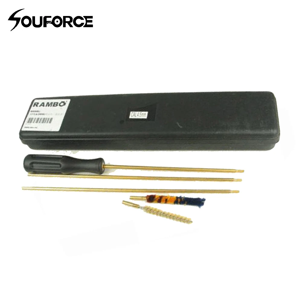 Tactical Hunting Gun Rifle Cleaning Kit For .177&.22 (4.5mm&5.5mm) Brush Cleaner Rod For Rifle Scope Pistol Shotgun
Tactical Hunting Gun Rifle Cleaning Kit For .177&.22 (4.5mm&5.5mm) Brush Cleaner Rod For Rifle Scope Pistol Shotgun
