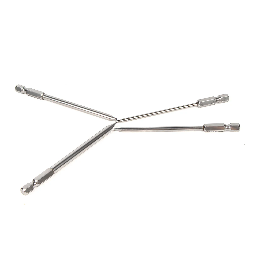 4pcs 1/4 Inch Hex Shank 100mm Slotted Screwdrivers Bits 3mm-6mm S2 alloy steel Magnetic Flat Head Slotted Tip Screwdrivers Bits
4pcs 1/4 Inch Hex Shank 100mm Slotted Screwdrivers Bits 3mm-6mm S2 alloy steel Magnetic Flat Head Slotted Tip Screwdrivers Bits
