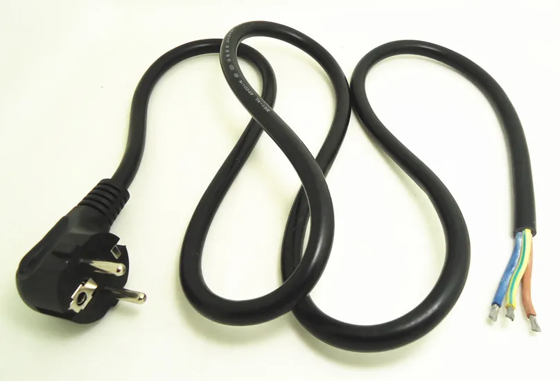 EU PLUG copper only 150 cm 3*2.5mm square AC power cord wire cable for electronic machine vending machine
EU PLUG copper only 150 cm 3*2.5mm square AC power cord wire cable for electronic machine vending machine