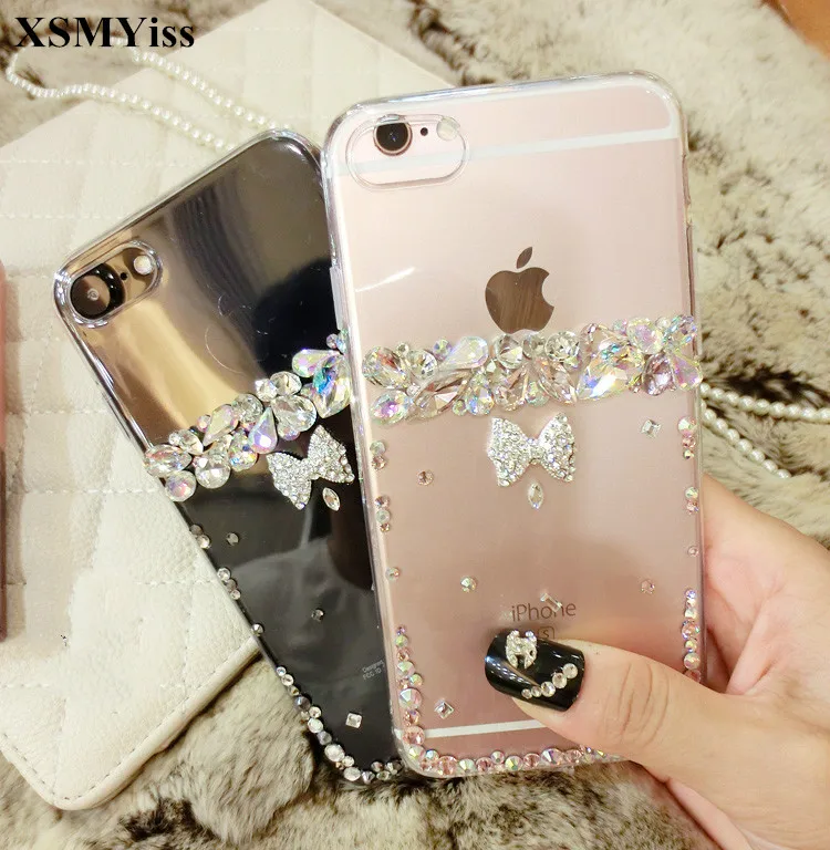 For iPhone 11 12 13 Pro Max XS Max XR X 8 7 6 6S Plus Luxury Bling Rhinestone Diamond Crystal Bow Soft Clear Phone Case Cover
For iPhone 11 12 13 Pro Max XS Max XR X 8 7 6 6S Plus Luxury Bling Rhinestone Diamond Crystal Bow Soft Clear Phone Case Cover