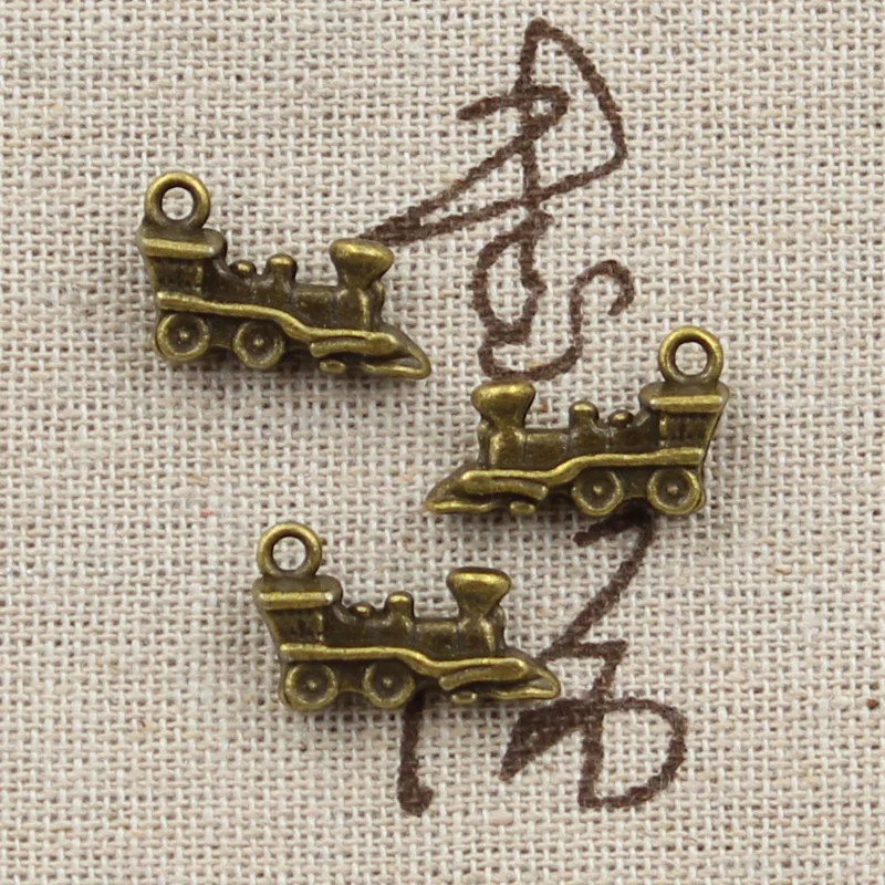 10pcs Charms Double Sided Train 17x12mm Antique Making Pendant fit,Vintage Tibetan Bronze Silver color,DIY Handmade Jewelry
10pcs Charms Double Sided Train 17x12mm Antique Making Pendant fit,Vintage Tibetan Bronze Silver color,DIY Handmade Jewelry
