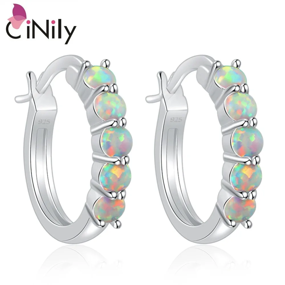 CiNily Pink & Blue & White Fire Opal Hoop Earrings With Stone Silver Plated Small Round Circle Earring Korean Jewelry Girl Woman
CiNily Pink & Blue & White Fire Opal Hoop Earrings With Stone Silver Plated Small Round Circle Earring Korean Jewelry Girl Woman